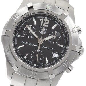 TAG HEUER Exclusive CN1110 Date Chronograph black Dial Quartz Men's Watch_882715